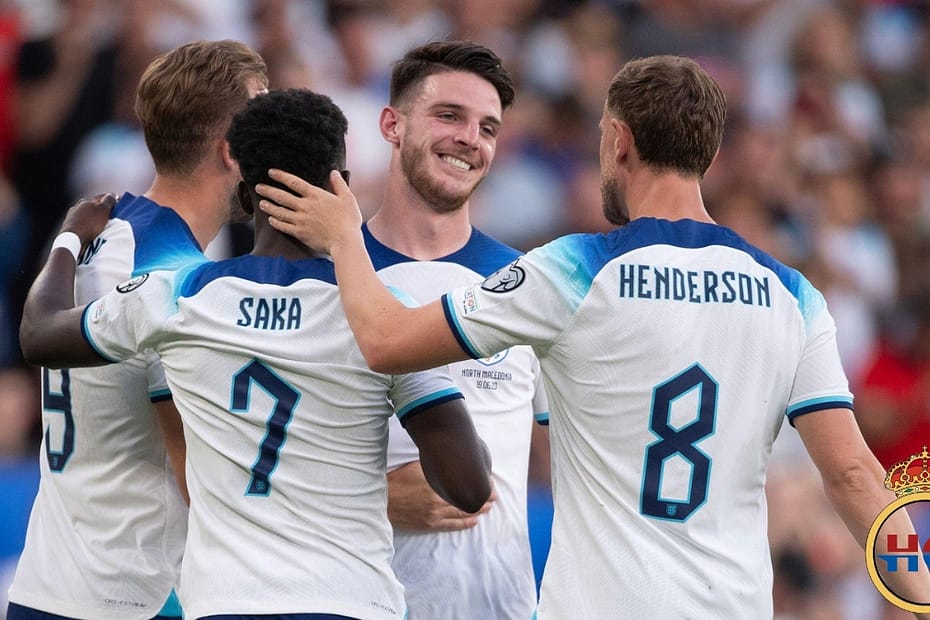 Hat-Trick From Saka Propel England to Victory